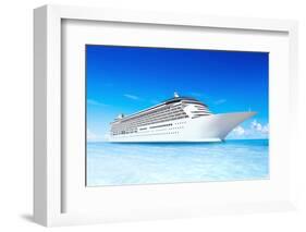 Cruise Ship-Rawpixel-Framed Photographic Print