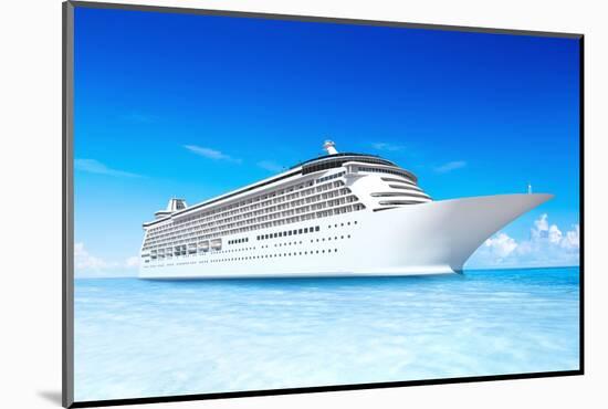 Cruise Ship-Rawpixel-Mounted Photographic Print