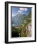 Cruise Ships, Geirangerfjord, Western Fjords, Norway-Peter Adams-Framed Photographic Print