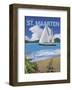 Cruise St. Maarten-Kem Mcnair-Framed Art Print