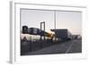 Cruise Terminal Cruise Center Altona, Evening Mood, Harbour, Hanseatic City of Hamburg, Germany-Axel Schmies-Framed Photographic Print