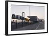 Cruise Terminal Cruise Center Altona, Evening Mood, Harbour, Hanseatic City of Hamburg, Germany-Axel Schmies-Framed Photographic Print