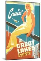 Cruise the Great Lakes-null-Mounted Art Print