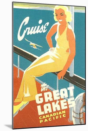 Cruise the Great Lakes-null-Mounted Art Print