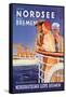 Cruise to the North Sea Via Bremen-null-Framed Stretched Canvas