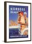 Cruise to the North Sea Via Bremen-null-Framed Art Print