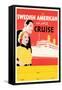 Cruise Travel Poster-null-Framed Stretched Canvas