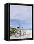 Cruiser Bicycle on the Beach, Miami South Beach, Art Deco District, Florida, Usa-Axel Schmies-Framed Stretched Canvas