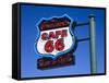 Cruiser's Cafe, Williams, Route 66, Arizona, United States of America, North America-Richard Cummins-Framed Stretched Canvas