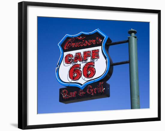 Cruiser's Cafe, Williams, Route 66, Arizona, United States of America, North America-Richard Cummins-Framed Photographic Print