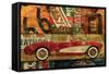 Cruisin on 66 I-Eric Yang-Framed Stretched Canvas