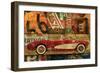 Cruisin on 66 I-Eric Yang-Framed Premium Giclee Print