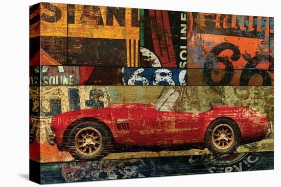 Cruisin on 66 II-Eric Yang-Stretched Canvas
