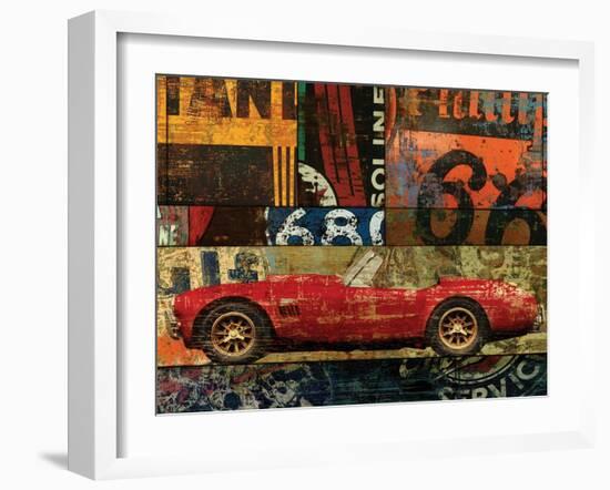 Cruisin on 66 II-Eric Yang-Framed Art Print