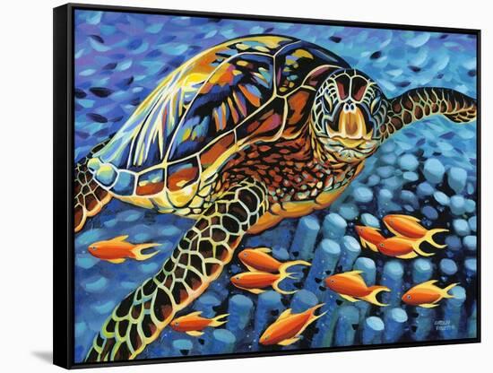 Cruising Along I-Carolee Vitaletti-Framed Stretched Canvas