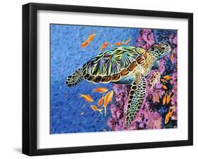 Cruising Along II-Carolee Vitaletti-Framed Art Print