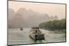 Cruising on the Li River, Guilin, China-Michael DeFreitas-Mounted Photographic Print