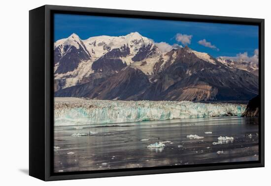 Cruising through Glacier Bay National Park, Alaska, United States of America, North America-Laura Grier-Framed Stretched Canvas
