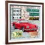 Cruising USA I-Linda Wood-Framed Giclee Print