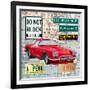 Cruising USA I-Linda Wood-Framed Giclee Print