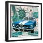 Cruising USA II-Linda Wood-Framed Giclee Print