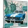 Cruising USA II-Linda Wood-Mounted Giclee Print