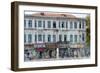 Crumbling old Russian merchant houses, Bandar-e Anzali, Iran, Middle East-James Strachan-Framed Photographic Print