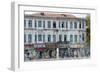 Crumbling old Russian merchant houses, Bandar-e Anzali, Iran, Middle East-James Strachan-Framed Photographic Print