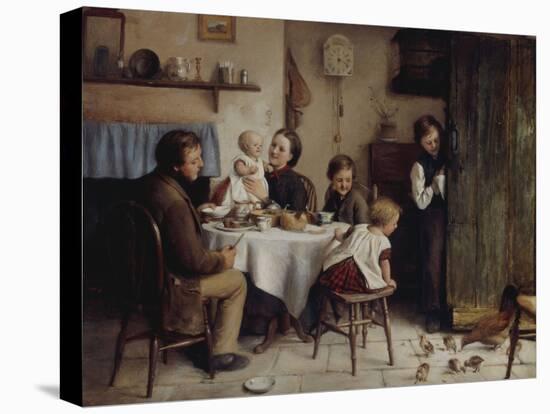 Crumbs from a Poor Man's Table, 1868-Joseph Clark-Stretched Canvas