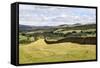 Crummack Dale from Crummack Lane Near Austwick, Yorkshire Dales, Yorkshire, England-Mark Sunderland-Framed Stretched Canvas