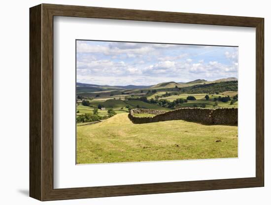 Crummack Dale from Crummack Lane Near Austwick, Yorkshire Dales, Yorkshire, England-Mark Sunderland-Framed Photographic Print