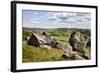 Crummack Dale from Norber Near Austwick, Yorkshire Dales, Yorkshire, England-Mark Sunderland-Framed Photographic Print