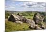 Crummack Dale from Norber Near Austwick, Yorkshire Dales, Yorkshire, England-Mark Sunderland-Mounted Photographic Print