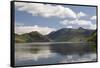 Crummock Water with High Stile, Lake District National Park, Cumbria, England-James Emmerson-Framed Stretched Canvas