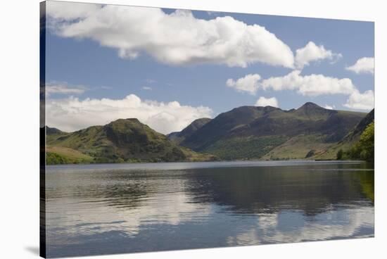 Crummock Water with High Stile, Lake District National Park, Cumbria, England-James Emmerson-Stretched Canvas