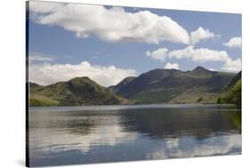 Crummock Water with High Stile, Lake District National Park, Cumbria, England-James Emmerson-Stretched Canvas