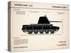 Crusader A15 Tank-Mark Rogan-Stretched Canvas