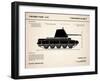 Crusader A15 Tank-Mark Rogan-Framed Art Print