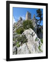 Crusader Castle of St. Hilarion, Turkish Part of Cyprus, Cyprus, Europe-Michael Runkel-Framed Photographic Print