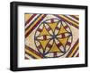 Crusader Cross Mosaic, Mount Nebo, Jordan.-William Perry-Framed Photographic Print