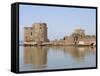 Crusader Sea Castle, Sidon, Lebanon, Middle East-Wendy Connett-Framed Stretched Canvas