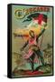 Crusader Tobacco Label - Petersburg, VA-Lantern Press-Framed Stretched Canvas