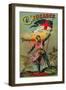 Crusader Tobacco Label - Petersburg, VA-Lantern Press-Framed Art Print