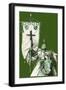 Crusader-Fortunino Matania-Framed Giclee Print