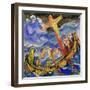 Crusaders in a Storm, 1913-Franz Marc-Framed Giclee Print
