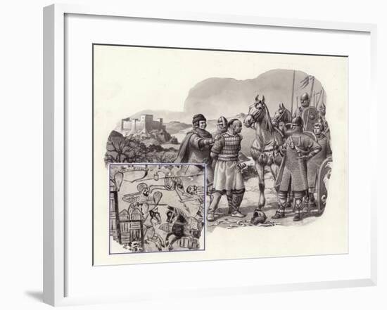 Crusaders in Turkey in the 11th Century-Pat Nicolle-Framed Giclee Print