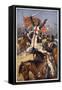 Crusaders Near Jerusalem-null-Framed Stretched Canvas