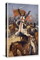 Crusaders Near Jerusalem-null-Stretched Canvas