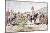 Crusaders on the March in the 11th Century with a Horse-Drawn Supply Wagon, 1886-Armand Jean Heins-Mounted Giclee Print