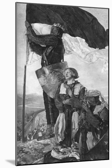 Crusaders Sighting Jerusalem, 1901-Edwin Austin Abbey-Mounted Giclee Print